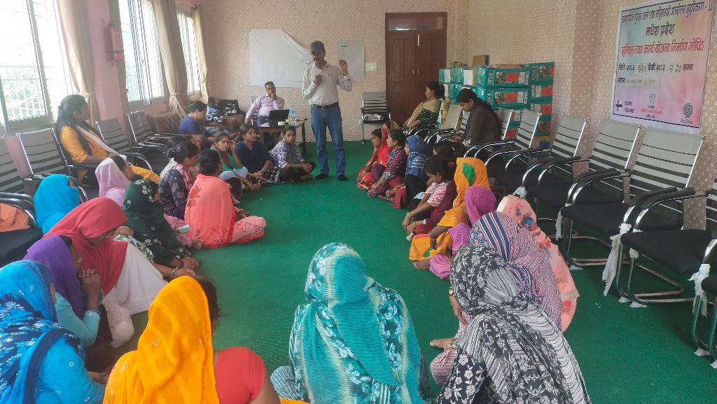 Circle group planning session